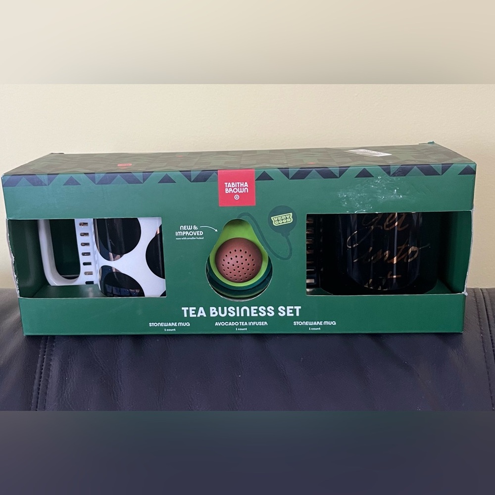 NIB Tabitha Brown Tea Business Set